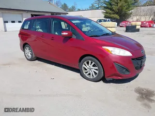 2013 Mazda Mazda5 Sport with VIN JM1CW2BL1D0146377, listed as a IAAI auction lot 42116392 with 130,591 mi miles. Bid and sale history available at carsss.com. Image 1.