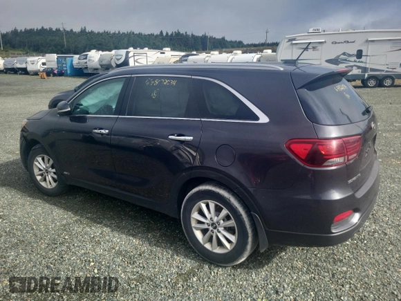 2019 Kia Sorento LX with VIN 5XYPGDA30KG470276, listed as a Copart auction lot 67822034 with 108,191 mi miles and Salvage Title. Bid and sale history available at DreamBid. Image 2.