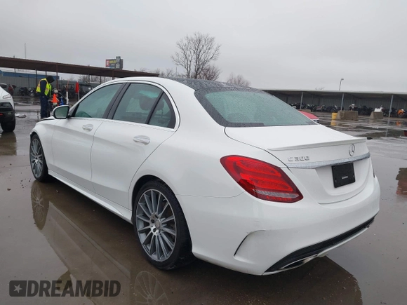 2017 Mercedes-Benz C 300 with VIN 55SWF4JB4HU181230, listed as a IAAI auction lot 41607925 with 70,316 mi miles and . Bid and sale history available at DreamBid. Image 3.