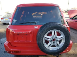 2000 Honda CR-V EX with VIN JHLRD1863YC017012, listed as a Copart auction lot 71939484 with 195,344 mi miles and Salvage Title. Bid and sale history available at carsss.com. Image 6.