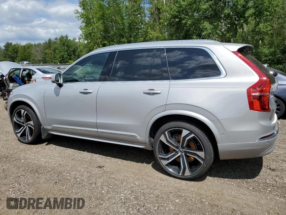 2024 Volvo XC90 Ultimate Bright Theme with VIN YV4062PF0R1160405, listed as a Copart auction lot 63898474 with 12,415 mi miles and Non Repairable. Bid and sale history available at carsss.com. Image 2.
