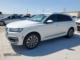 2017 Audi Q7 Premium Plus with VIN WA1LAAF78HD049207, listed as a Copart auction lot 50775835 with 107,482 mi miles and Salvage Title. Bid and sale history available at DreamBid. Image 1.