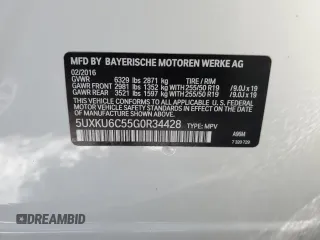 2016 BMW X6 xDrive50i z VIN 5UXKU6C55G0R34428, wystawiony jako Copart lot #46083635 z przebiegiem 138 848 mil mil oraz Czysty tytuł • Clean title. Historia ofert i sprzedaży dostępna na DreamBid. Obrazek 13.