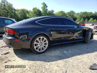 2017 Audi A7 Prestige with VIN WAU22AFC9HN028255, listed as a Copart auction lot 61377564 with 82,312 mi miles and Salvage Title. Bid and sale history available at carsss.com. Image 3.
