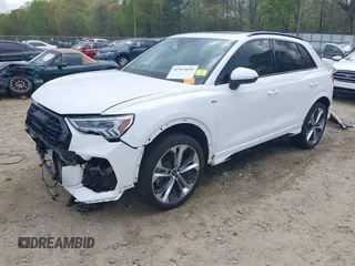 2022 Audi Q3 S line Premium Plus z VIN WA1EECF31N1148535, wystawiony jako IAAI lot #41947659 z przebiegiem 31 880 mil mil oraz . Historia ofert i sprzedaży dostępna na DreamBid. Obrazek 18.