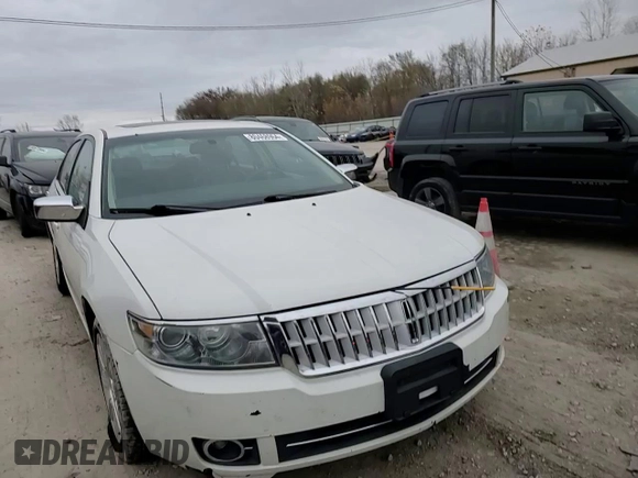 2008 Lincoln MKZ with VIN 3LNHM28T78R628369, listed as a Copart auction lot 80468964 with 120,378 mi miles and Salvage Title. Bid and sale history available at DreamBid. Image 11.