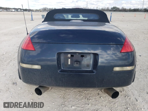 2008 Nissan 350Z Enthusiast with VIN JN1BZ36A78M850344, listed as a Copart auction lot 86394824 with 113,134 mi miles and Salvage Title. Bid and sale history available at DreamBid. Image 10.