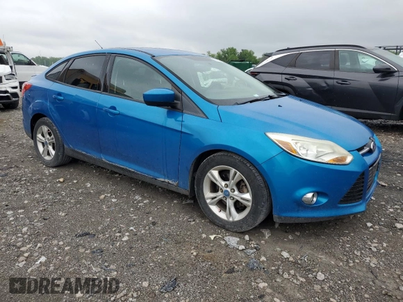 2012 Ford Focus SE with VIN 1FAHP3F2XCL128313, listed as a Copart auction lot 56108445 with 154,511 mi miles and Salvage title. Bid and sale history available at DreamBid. Image 4.