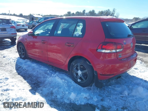 2013 Volkswagen Golf TDI with VIN WVWDM7AJ3DW135479, listed as a IAAI auction lot 41595762 with 153,457 mi miles and . Bid and sale history available at DreamBid. Image 3.