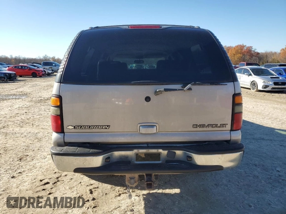 2004 Chevrolet Suburban LT with VIN 1GNEC16ZX4J141691, listed as a Copart auction lot 80963324 with 381,337 mi miles and Salvage Title. Bid and sale history available at carsss.com. Image 6.