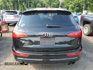 2017 Audi SQ5 Premium Plus with VIN WA1CCAFP7HA009440, listed as a Copart auction lot 62433294 with 83,790 mi miles and Salvage Title. Bid and sale history available at DreamBid. Image 6.