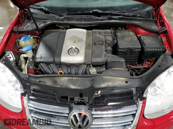 2008 Volkswagen Jetta Sedan SE with VIN 3VWRM71K78M198134, listed as a Copart auction lot 49734265 with 201,613 mi miles and Salvage Title. Bid and sale history available at carsss.com. Image 11.