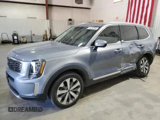 2020 Kia Telluride EX with VIN 5XYP34HC9LG071501, listed as a Copart auction lot 48292645 with 111,435 mi miles and Salvage Title. Bid and sale history available at DreamBid. Image 1.
