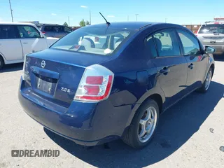 2007 Nissan Sentra 2.0 with VIN 3N1AB61E97L609583, listed as a IAAI auction lot 39568264 with 183,606 mi miles and . Bid and sale history available at DreamBid. Image 4.