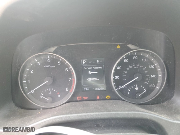 2018 Hyundai Elantra Value Edition with VIN 5NPD84LF2JH305201, listed as a Copart auction lot 53909375 with 169,334 mi miles and Clean Title. Bid and sale history available at carsss.com. Image 9.