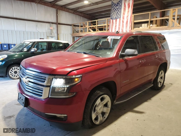 2015 Chevrolet Tahoe LTZ with VIN 1GNSKCKC2FR173591, listed as a Copart auction lot 87578955 with 139,277 mi miles and Salvage Title. Bid and sale history available at carsss.com. Image 1.