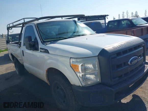 2011 Ford F-250 XL with VIN 1FTBF2A62BEA95771, listed as a IAAI auction lot 41409558 with Not provided miles and . Bid and sale history available at DreamBid. Image 13.