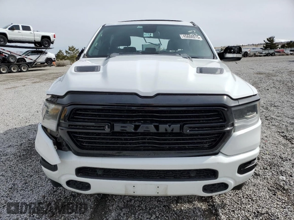 2020 Ram 1500 Laramie with VIN 1C6SRFJM9LN217208, listed as a Copart auction lot 45608515 with 80,478 mi miles and Salvage title. Bid and sale history available at DreamBid. Image 5.