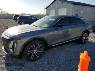 2023 Cadillac LYRIQ RWD Luxury z VIN 1GYKPMRK8PZ001087, wystawiony jako Copart lot #54224495 z przebiegiem 36 395 mil mil oraz Szkody całkowita. Historia ofert i sprzedaży dostępna na DreamBid. Obrazek 1.