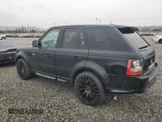 2012 Land Rover Range Rover Sport SC with VIN SALSH2E45CA749702, listed as a Copart auction lot 48366495 with 128,439 mi miles and Salvage title. Bid and sale history available at DreamBid. Image 2.
