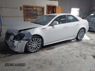 2010 Cadillac CTS Performance with VIN 1G6DL5EV4A0148571, listed as a IAAI auction lot 41380340 with 152,309 mi miles. Bid and sale history available at carsss.com. Image 17.