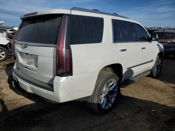 2019 Cadillac Escalade Luxury z VIN 1GYS4BKJ4KR154475, wystawiony jako Copart lot #42383925 z przebiegiem 79 043 mil mil oraz Szkody całkowita. Historia ofert i sprzedaży dostępna na DreamBid. Obrazek 3.