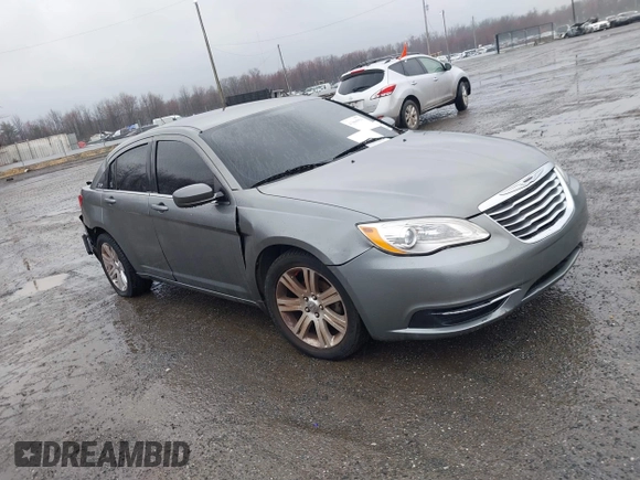2013 Chrysler 200 LX with VIN 1C3CCBAB2DN670064, listed as a IAAI auction lot 41868994 with Not Provided miles. Bid and sale history available at carsss.com. Image 1.