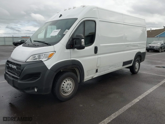 2025 Ram ProMaster Cargo Van Tradesman with VIN 3C6LRVDG2SE513369, listed as a IAAI auction lot 41809014 with 4,145 mi miles. Bid and sale history available at carsss.com. Image 20.