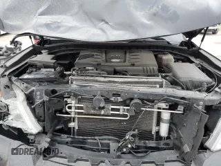 2017 Nissan Armada Platinum with VIN JN8AY2NE4H9704307, listed as a Copart auction lot 85791644 with 79,712 mi miles and Salvage Title. Bid and sale history available at carsss.com. Image 12.