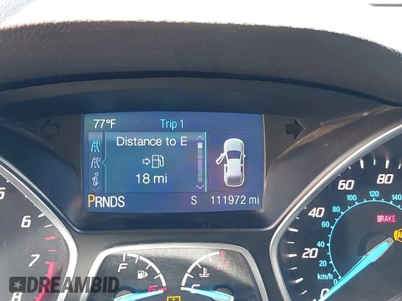 2015 Ford Escape SE with VIN 1FMCU0G91FUC65044, listed as a IAAI auction lot 42083688 with 111,972 mi miles and . Bid and sale history available at carsss.com. Image 16.