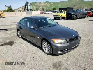 2007 BMW 3 Series 328i with VIN WBAVC53517FZ73443, listed as a Copart auction lot 50095755 with 197,708 mi miles and Salvage title. Bid and sale history available at DreamBid. Image 10.