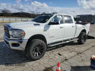 2020 Ram 2500 Big Horn with VIN 3C6UR5DL0LG294189, listed as a Copart auction lot 43410485 with 80,007 mi miles and Salvage title. Bid and sale history available at DreamBid. Image 1.