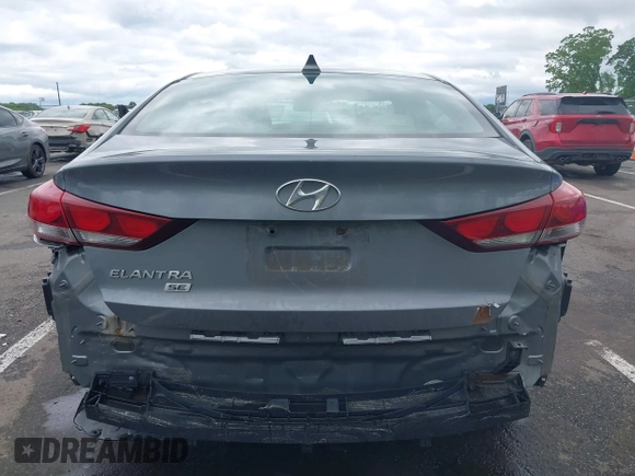 2017 Hyundai Elantra SE with VIN KMHD74LFXHU152646, listed as a IAAI auction lot 42344385 with 91,522 mi miles and . Bid and sale history available at DreamBid. Image 16.
