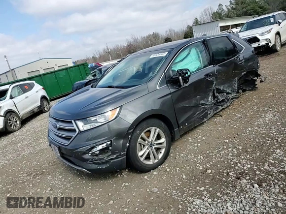 2015 Ford Edge SEL with VIN 2FMTK4J90FBC08832, listed as a Copart auction lot 45134645 with 120,526 mi miles and Salvage Title. Bid and sale history available at carsss.com. Image 12.