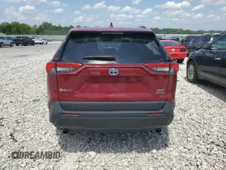 2021 Toyota RAV4 Hybrid LE with VIN 4T3B6RFVXMU021230, listed as a Copart auction lot 61208665 with 46,482 mi miles and Salvage title. Bid and sale history available at DreamBid. Image 6.