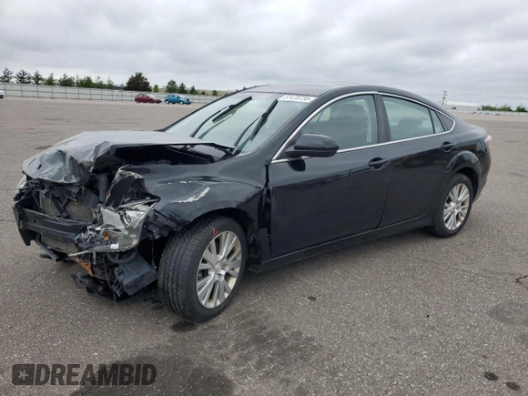 2009 Mazda 6 i Touring with VIN 1YVHP82A695M08273, listed as a Copart auction lot 57470735 with 206,616 mi miles and Salvage title. Bid and sale history available at DreamBid. Image 1.