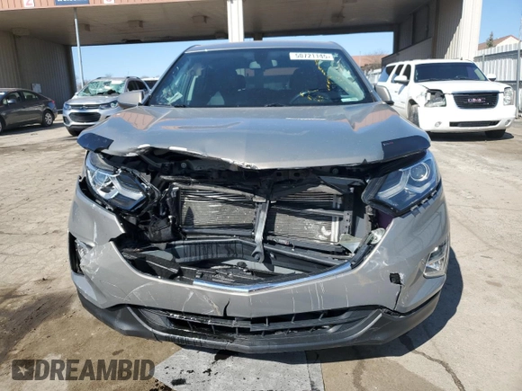 2019 Chevrolet Equinox LT with VIN 3GNAXKEV2KS503581, listed as a Copart auction lot 50721145 with 87,329 mi miles and Salvage Title. Bid and sale history available at DreamBid. Image 5.