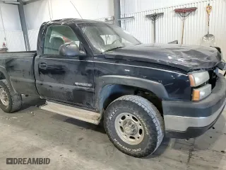 2007 Chevrolet Silverado 2500HD Classic Work Truck with VIN 1GCHK24U67E172150, listed as a Copart auction lot 89400135 with 0 mi miles and Salvage Title. Bid and sale history available at carsss.com. Image 10.