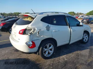 2009 Nissan Rogue SL with VIN JN8AS58T79W329674, listed as a IAAI auction lot 41833891 with 170,396 mi miles and . Bid and sale history available at DreamBid. Image 4.