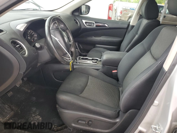 2017 Nissan Pathfinder Platinum with VIN 5N1DR2MM8HC615272, listed as a Copart auction lot 60481315 with 150,517 mi miles and Clean title. Bid and sale history available at DreamBid. Image 7.