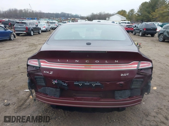 2017 Lincoln MKZ Select with VIN 3LN6L5C93HR600656, listed as a IAAI auction lot 41481241 with 73,305 mi miles. Bid and sale history available at carsss.com. Image 16.