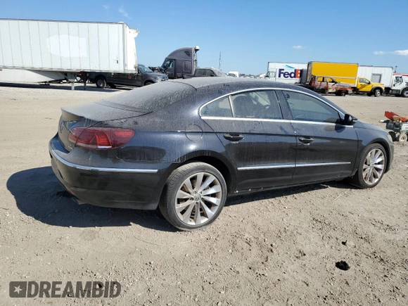 2013 Volkswagen CC VR6 Executive 4Motion with VIN WVWGU7AN4DE529952, listed as a Copart auction lot 76549744 with 122,320 mi miles and Salvage Title. Bid and sale history available at carsss.com. Image 3.