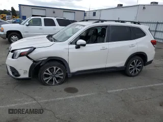2022 Subaru Forester Limited с VIN JF2SKAPC3NH512127, выставлен на аукционе Copart как лот 50758115 с пробегом 47 668 миль миль и Списание • Salvage title. История ставок и продаж доступна на DreamBid. Изображение 1.