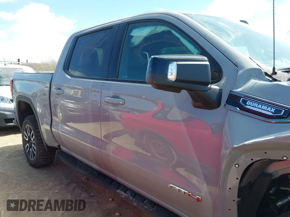 2024 GMC Sierra 1500 AT4 with VIN 1GTUUEE81RZ291215, listed as a IAAI auction lot 42029622 with 25,131 mi miles and . Bid and sale history available at DreamBid. Image 13.