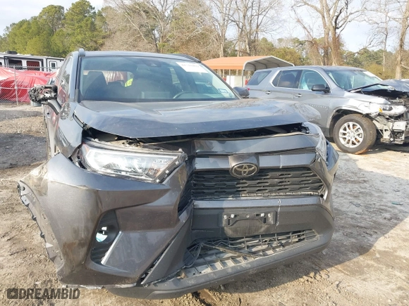 2021 Toyota RAV4 XLE Premium with VIN 2T3C1RFV6MC103170, listed as a IAAI auction lot 41510409 with 31,770 mi miles. Bid and sale history available at carsss.com. Image 6.