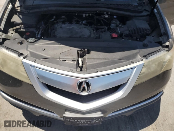 2011 Acura MDX with VIN 2HNYD2H26BH518826, listed as a Copart auction lot 55130215 with 235,227 mi miles and Salvage Title. Bid and sale history available at carsss.com. Image 12.