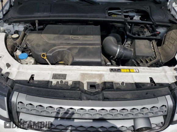2018 Land Rover Range Rover Evoque SE with VIN SALVP2RX6JH297042, listed as a Copart auction lot 53931725 with Not provided miles and Salvage title. Bid and sale history available at DreamBid. Image 12.