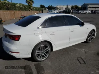 2017 Audi A3 Sedan Premium Plus with VIN WAUGUGFF6H1031585, listed as a Copart auction lot 66361714 with 95,818 mi miles and Salvage Title. Bid and sale history available at carsss.com. Image 3.