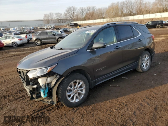 2018 Chevrolet Equinox LT with VIN 2GNAXSEV3J6313463, listed as a Copart auction lot 49032245 with 98,783 mi miles and Clean Title. Bid and sale history available at carsss.com. Image 1.