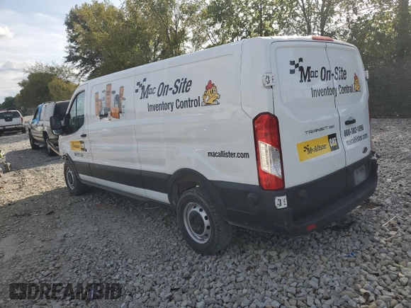 2020 Ford Transit with VIN 1FTBW1Y82LKA36322, listed as a Copart auction lot 71431554 with 164,846 mi miles and Salvage Title. Bid and sale history available at DreamBid. Image 2.